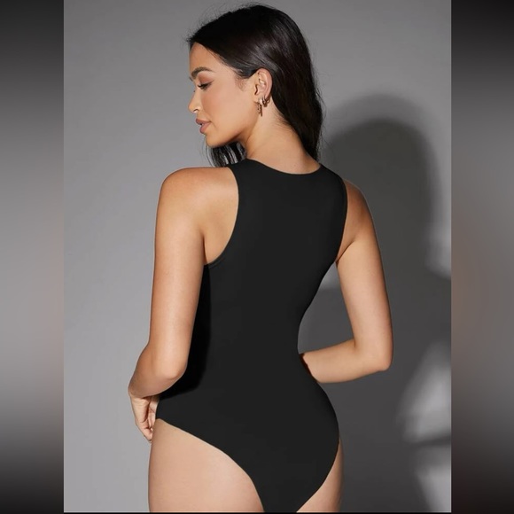 Black Tank Bodysuit - Picture 2 of 3